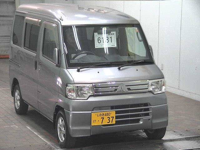 6181 MITSUBISHI MINICAB VAN U62V 2011 г. (JU Fukushima)